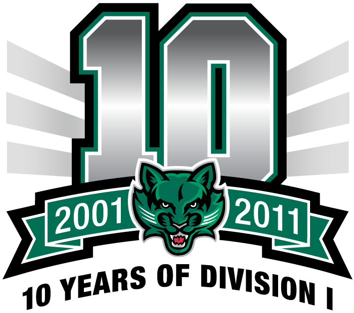 Binghamton Bearcats 2011 Anniversary Logo diy DTF decal sticker